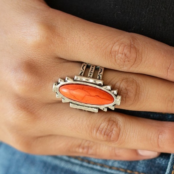 ❤️🔥5/$25❤️🔥 Canyon Colada Orange Ring